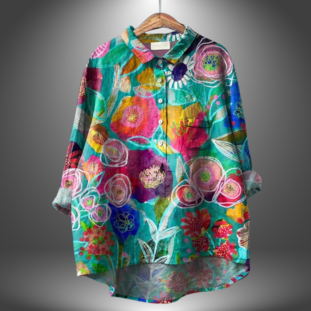 Francesca® Camicie Classiche con Fiori